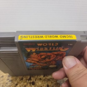 Tecmo World Wrestling - 1990 NES Nintendo Game - Cart Only 