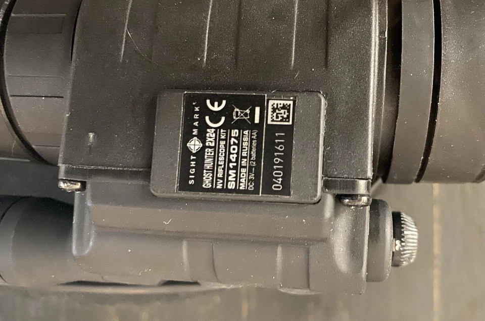 Monocular IR de visión nocturna portátil/montable Sightmark Ghosthunter 2x24 mm Foto 3 de 4