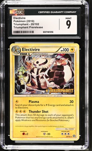 Electivire graded CGC 9 for sale on eBay