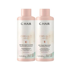 G.Hair Organic Therapy 2x1L /33.8 fl oz Anti-Volume And Anti-Frizz Treatment
