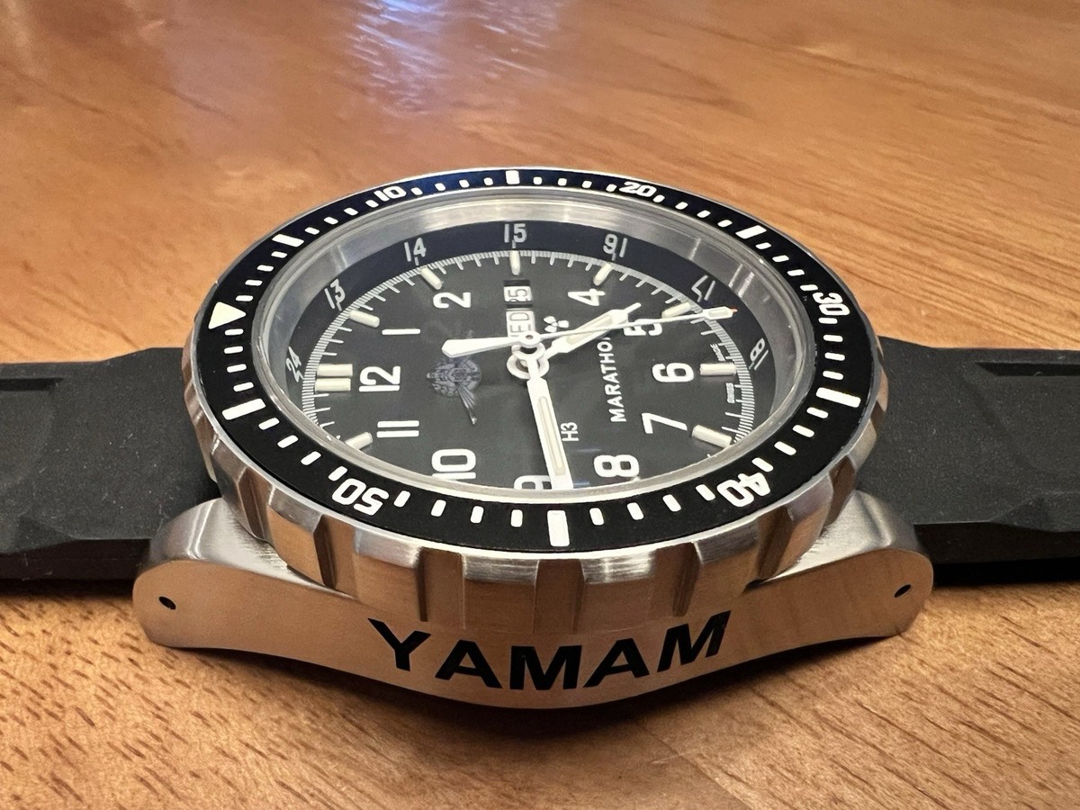 Marathon Men's Black Watch WW194021 for sale online