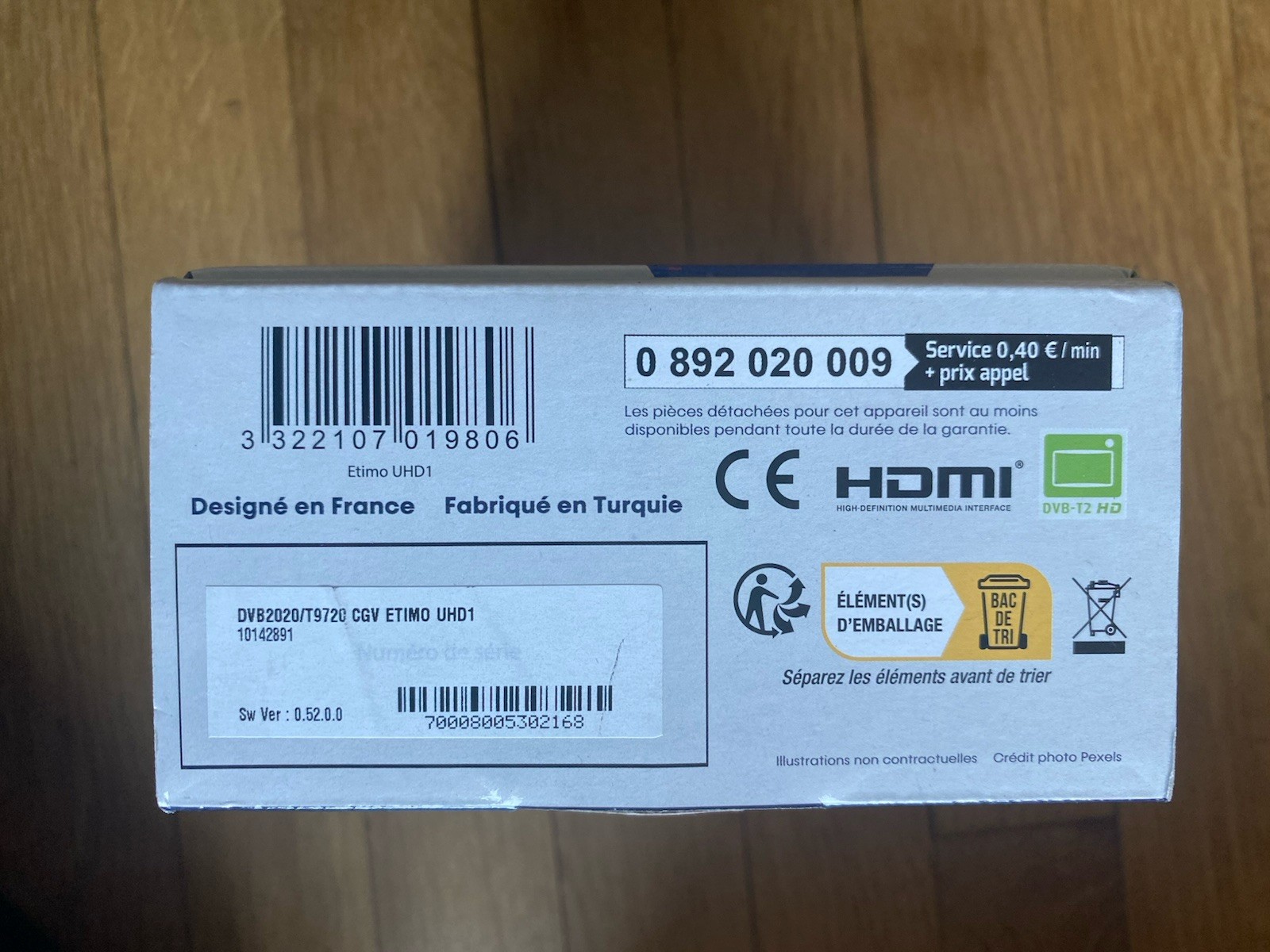 CGV Etimo UHD1 4K UHD 디지털 지상파 TV 수신기/녹화기, USB, 실시간 TV 제어 2