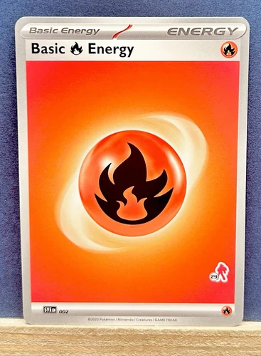 POKEMON BATTLE ACADEMY 002 BASIC FIRE ENERGY COMMON