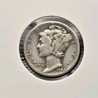 1942-D Mercury Dime 90% Silver US Mint Denver