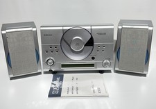 Emerson AM/FM CD Micro System Stereo ES30 with Vertical CD Player and Speakers