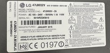 LG TV 47LB652V-Mainboard Und Power supply