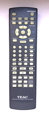 Original TEAC RC-965 Fernbedienung Remote Control geprüft/tested FB1526