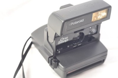 Vintage Polaroid One Step Auto Focus 600 Instant Film Camera Tested Works