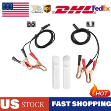 Universal Fuel Injector Adapter Flush Cleaner DIY Kit Car Cleaning Tool & Nozzle