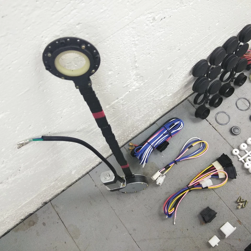 Kit de conversión de manivela de ventana eléctrica Chevy Impala 1965-1976 carrocería B + 3 interruptores Foto 2 de 4