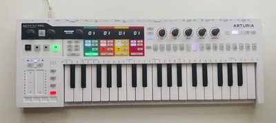 Arturia KeyStep Pro 37-Key MIDI Keyboard Sequencer USB CV Gate -READ