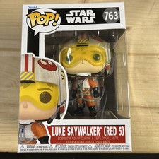 Funko Pop! Figura Vinilo Star Wars: Star Wars - Luke Skywalker Rojo 5 [Juguete Nuevo]