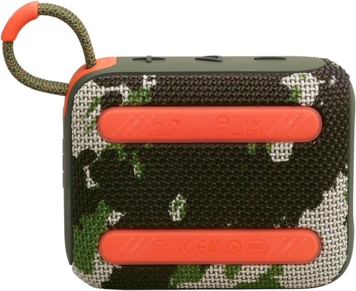 JBL GO 4 Bluetooth Lautsprecher Box in Squad wasserfest tragbar kabellos OVP - Afbeelding 4 van 5