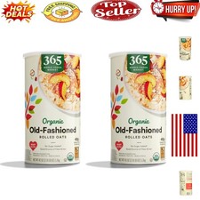 Organic Old-Fashioned Rolled Oats - 84oz Pack of 2