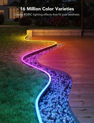 GOVEE H61A8 RGBIC Outdoor Neon Rope Light (10m/32.8ft) Smart WiFi App - Z03 - Picture 5 of 8