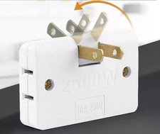Multi Plug Outlet Extender Splitter 180 degrees Rotate Charger Socket Extension
