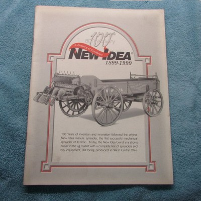 New Idea 100th Anniversary Booklet  1899-1999