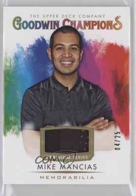 2021 Upper Deck Goodwin Champions Premium 4/25 Mike Mancias #SM-MM 00jz