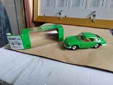 1/42 Boxed Model Vintage Mini Gama 973 Porsche 911 In Green