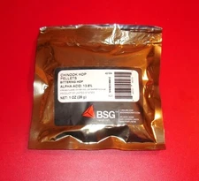 HOPS HOP PELLETS CHINOOK 1oz NITROGEN FOIL FACTORY PACK HOME BREWING BEER KIT MR