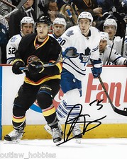 Vancouver Canucks Luca Sbisa Autographed Signed 8x10 Photo COA A