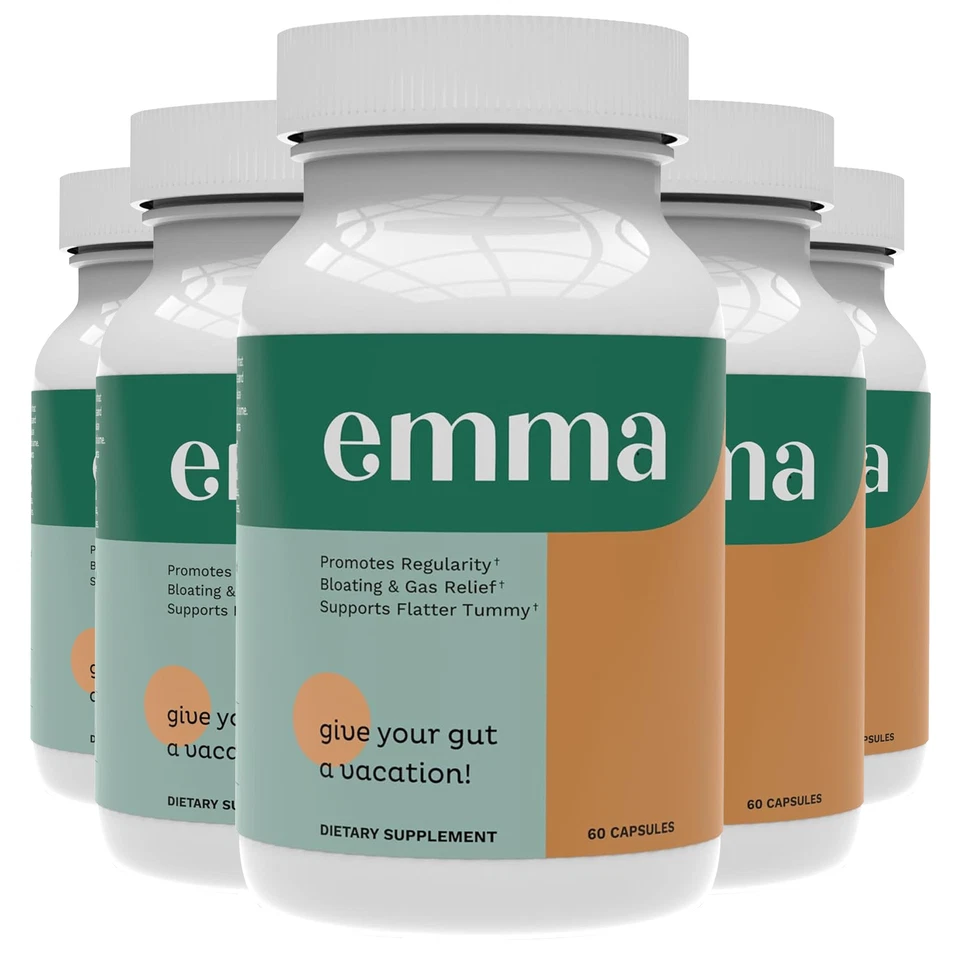 Emma - Colon Cleanse & Detox - with Berberine, Resveratrol, Quercetin, Garlic