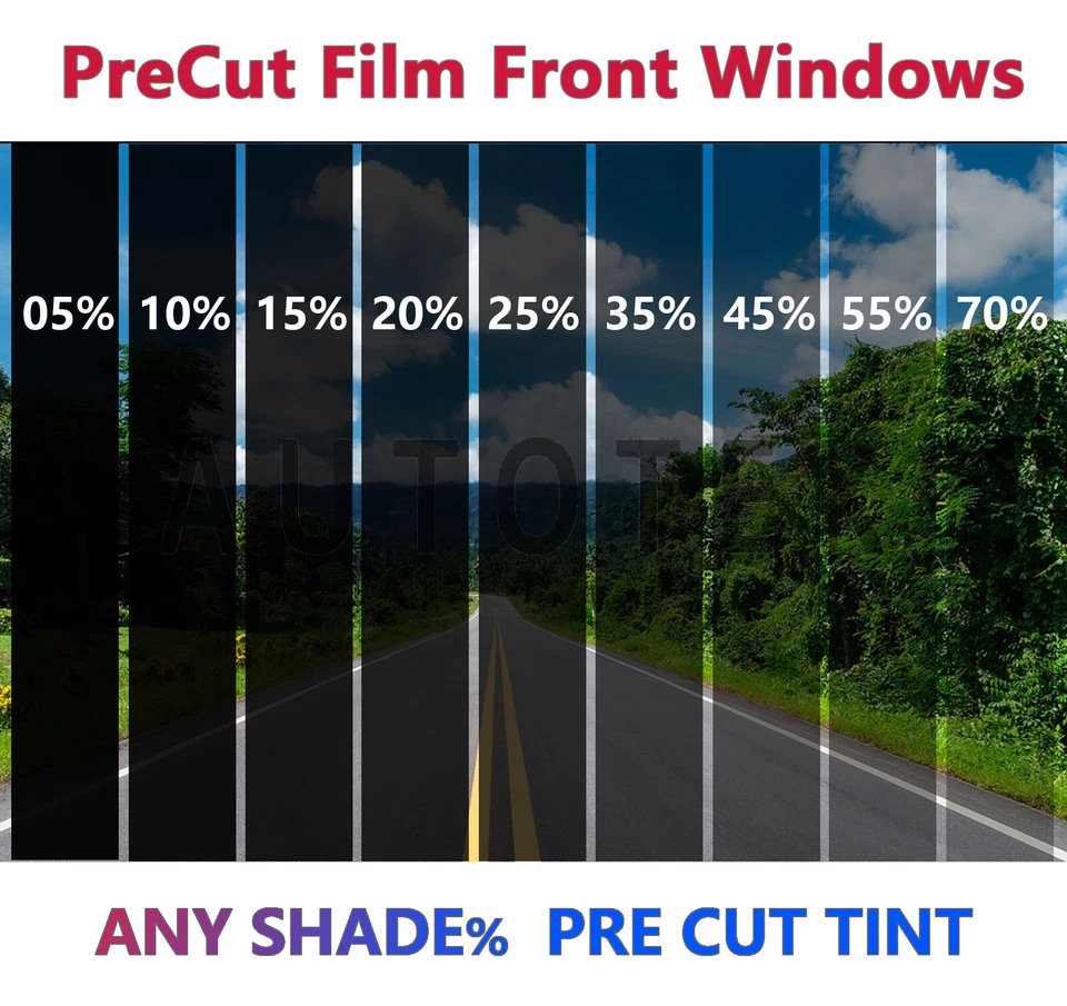 PreCut Film Front Two Door Windows Any Tint Shade For Volvo XC90 2003-2014 Glass - Image 4 of 4