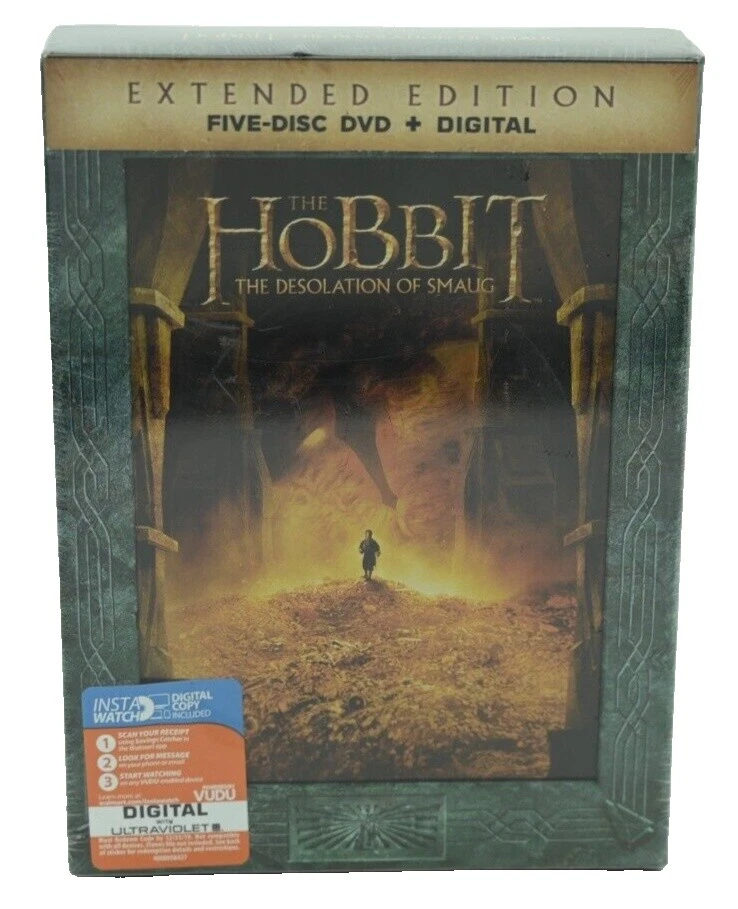 Extended Edition The Hobbit: The Desolation of Smaug DVDs & Blu-ray Discs