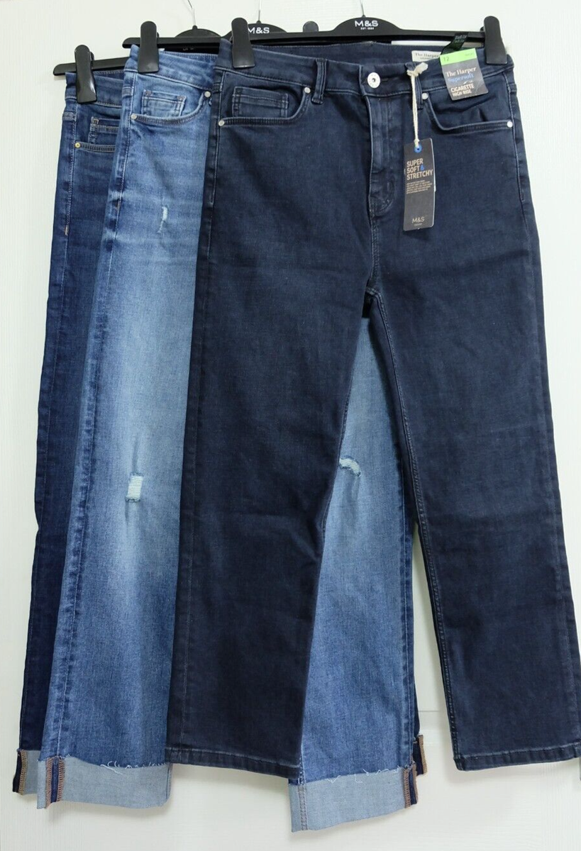 Jeans Spencer My Jewellery Ex M&S Men's Jeans Straight Leg Stretch