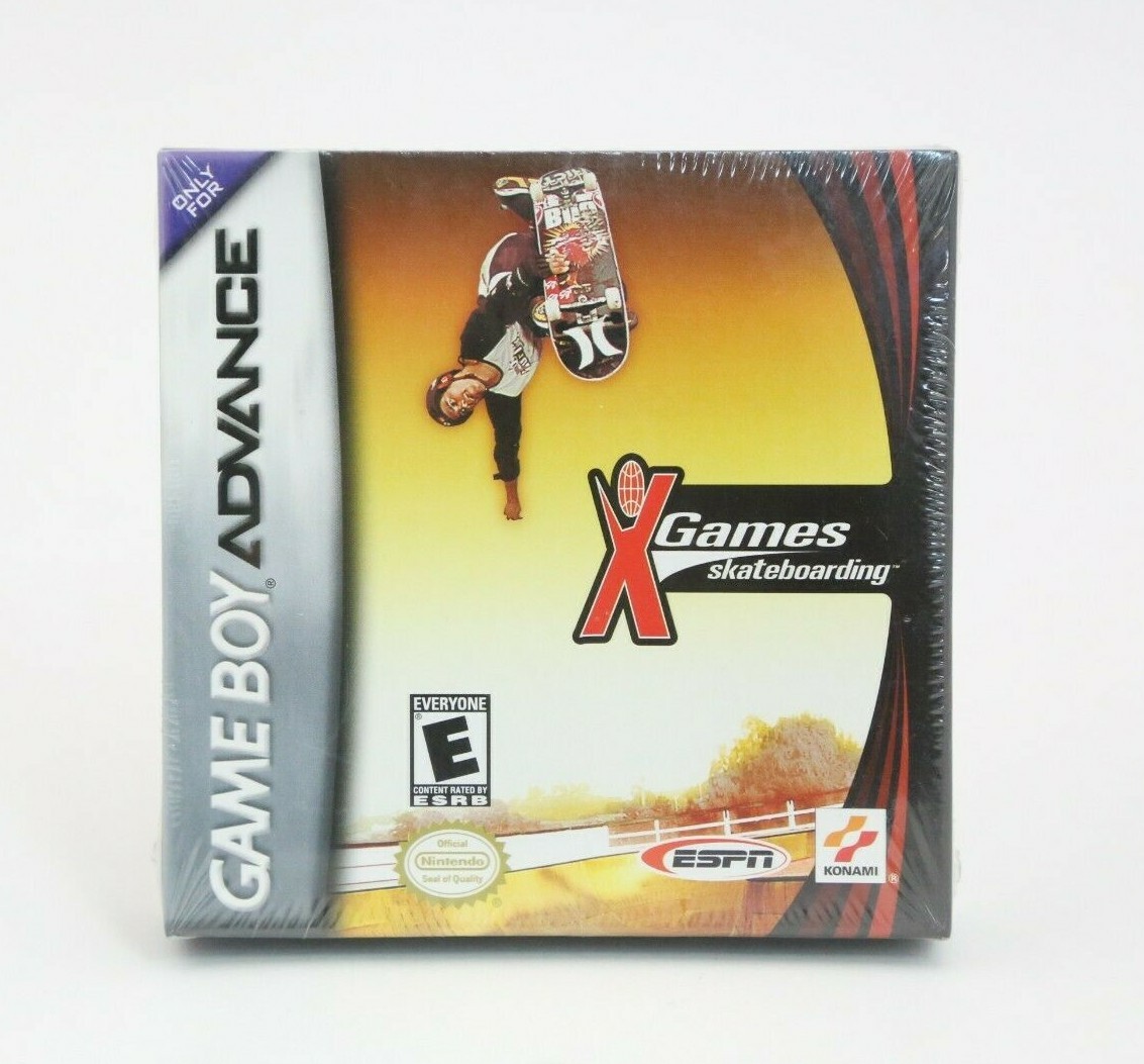 ESPN X Games Skateboarding (Nintendo Game Boy Advance, 2001) Brand New 