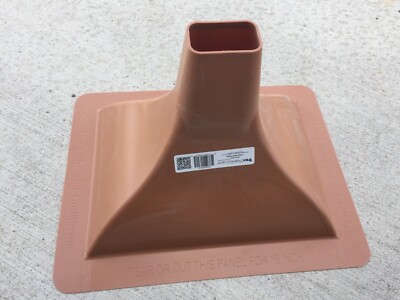Trex RainEscape Down Spout for Deck Drainage System BROWN