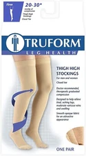 Truform Compression Thigh High Stockings 20-30 mmHg FIRM 8868 ALL SIZES SM-MD-2X