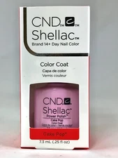 CND Power Polish Color Coat Shellac Cake Pop 0.25 oz