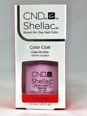 CND Power Polish Color Coat Shellac Cake Pop 0.25 oz
