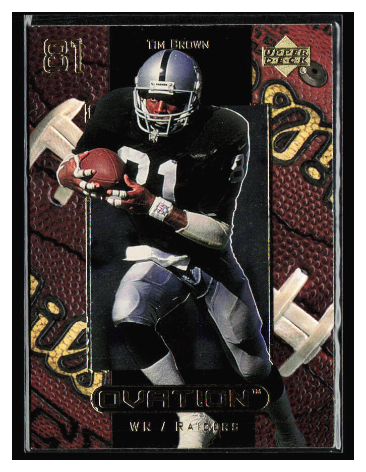1999 Upper Deck Ovation #42 Tim Brown
