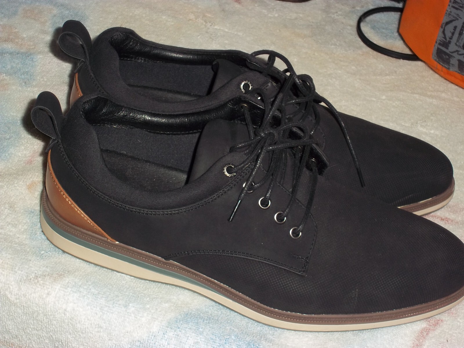 SAOLA Scarpe casual nere stringate Bruno Marc da uomo scarpe formali scarpe Oxford taglia 9