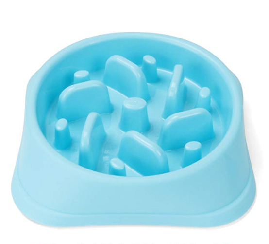 Slow Feeder Dog Bowl to Slow Down Eating Pet Puppy BowlsHealthy Eating