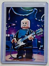 Billy Corgan Limited Edition Artist Signed "The Minifigure" Trading Card 2/10