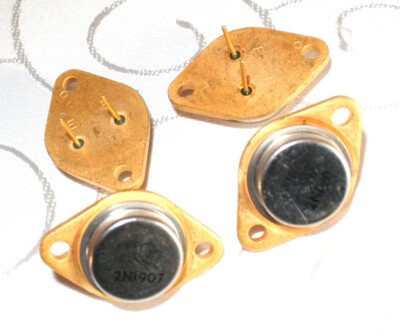 4 x 2N1907 Transistor See Pictures