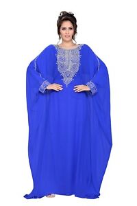 Mujer Maxi árabe islámico de Caftán Farasha Vestido Largo Bedi/'s Emiratos Árabes Unidos estilo Maternity