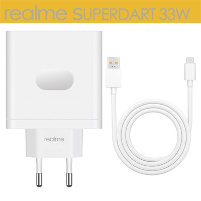 Realme Narzo 30 30 Pro 20 20 Pro  33W Dart Power Adapter Ladegerät Ladekabel