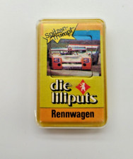 Mini-Quartett - Liliputs - Rennwagen - Berliner Spielkarten - Vollständig