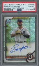 Roberto Campos 2022 Bowman Chrome Mega Box Rookie 