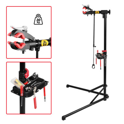 #ad Bike Repair Work Stand Telescopic Arm Adjustable Cycling Bicycle Rack Stand Tool $47.50