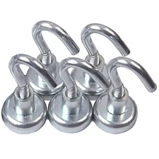 12 Pound Hooks - Neodymium Rare Earth Magnet, Grade N48