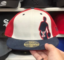 New Era Chicago Bulls 'Black Suede 'Vintage 59FIFTY Fitted Hat | Size 7