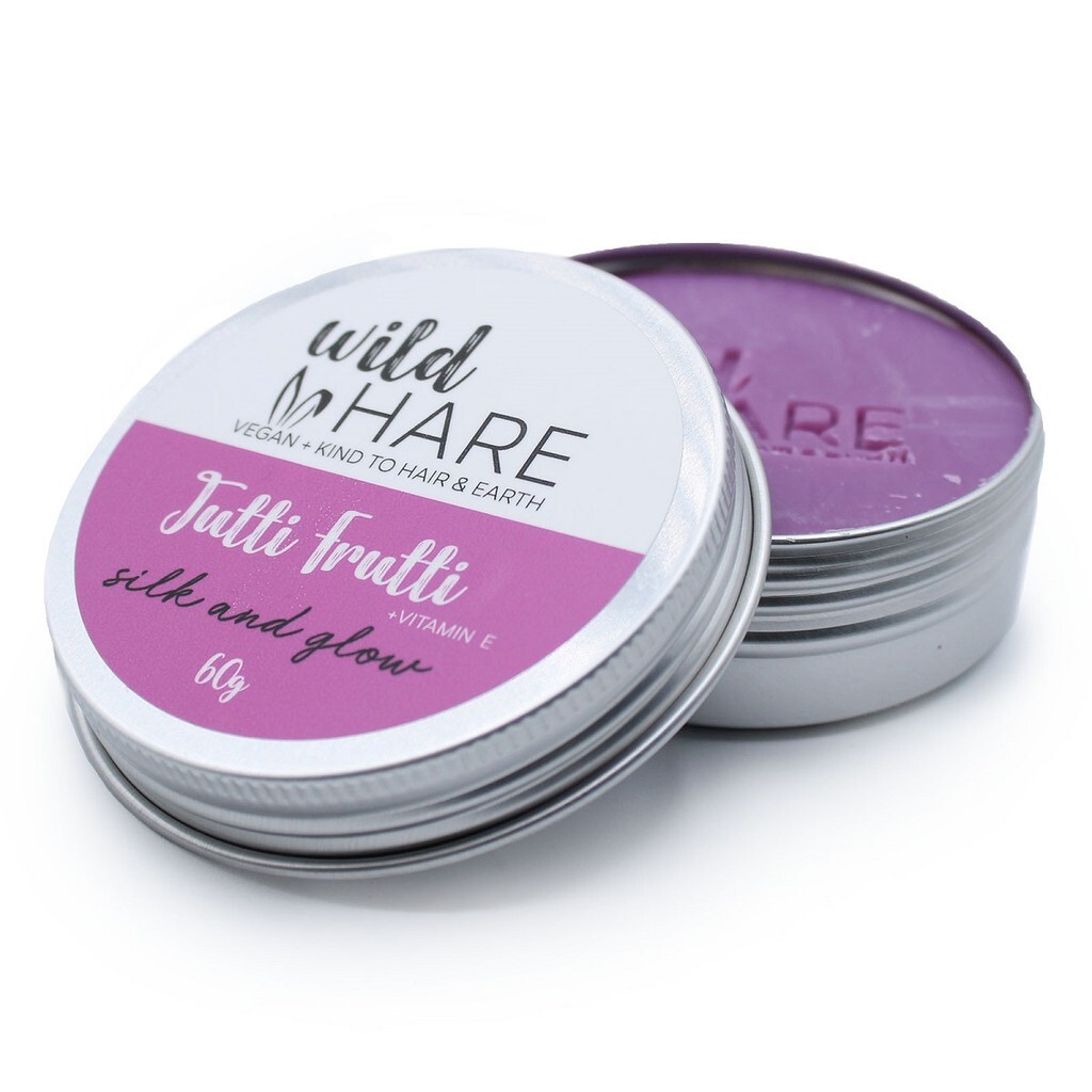 Wild Hare TUTTI FRUTTI & VITAMIN E Solid Shampoo Bar 60g: Eco, Vegan, No Nasties