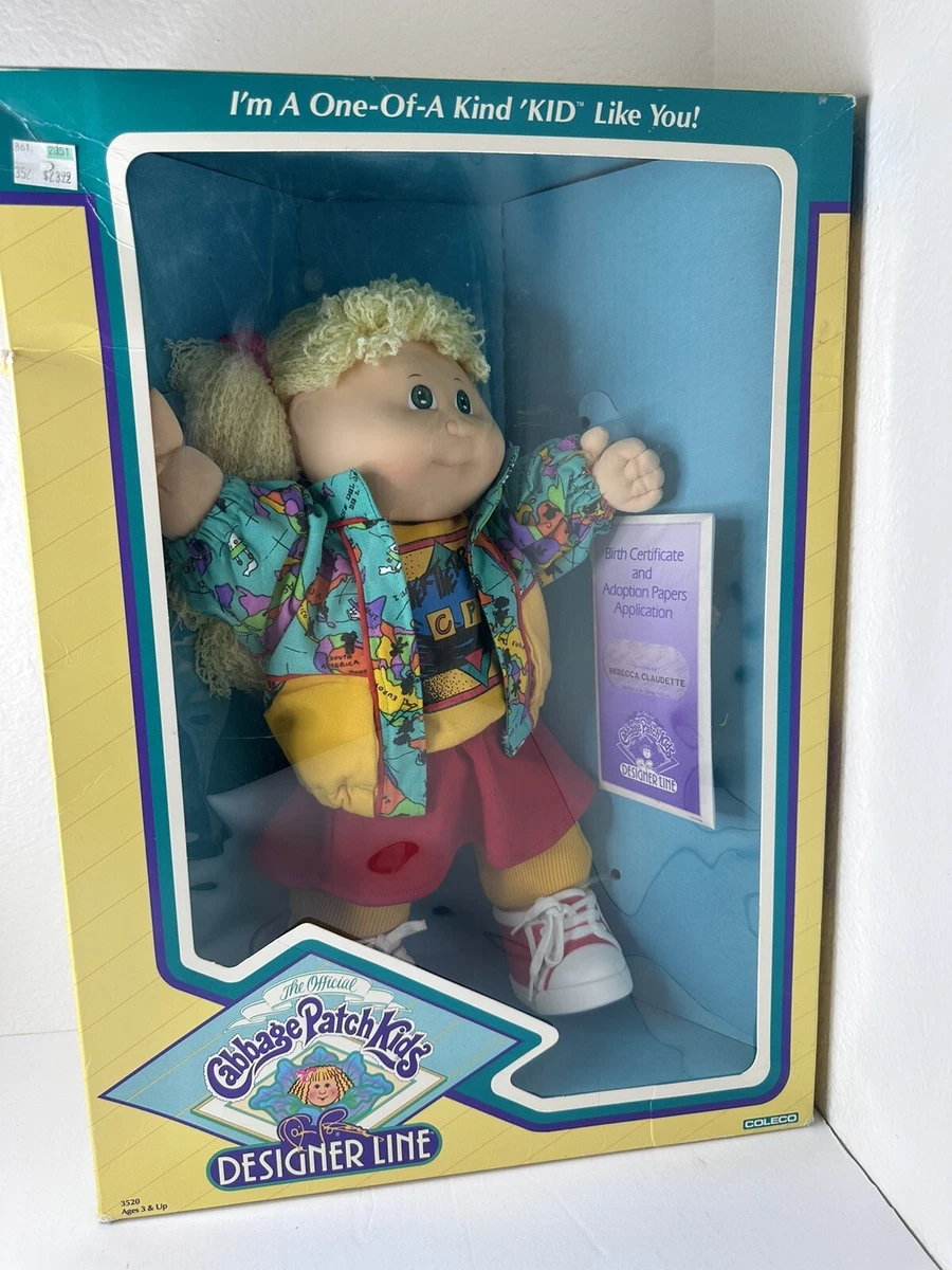 1989 cabbage sales patch doll