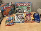 Assorted Classic Family Board Games Collection