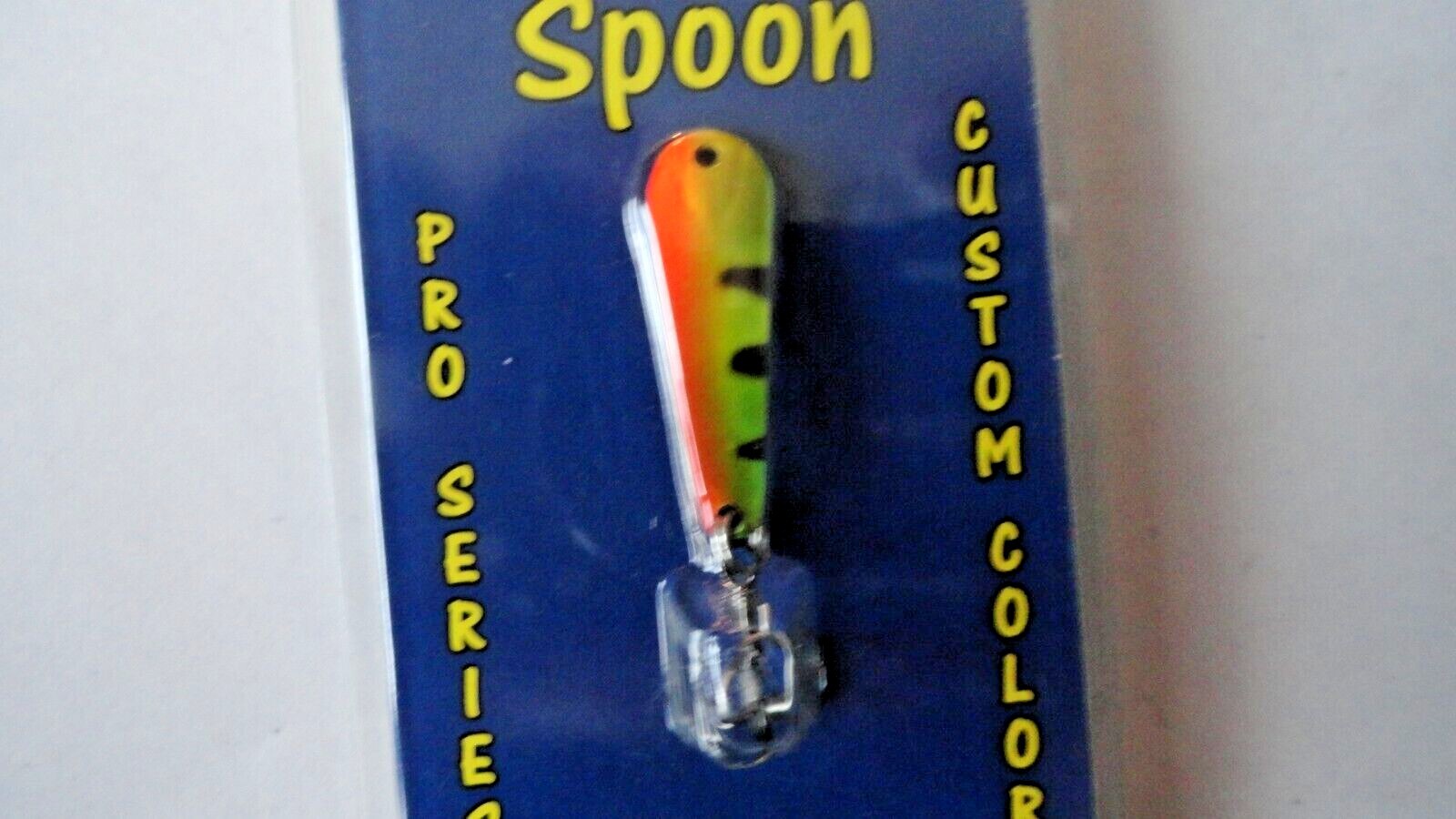 Custom Jigs & Spins Slender Spoon Fishing Lure 1/16oz (Select Colors